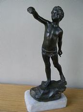 scultura in antimonio 