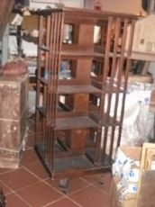 Libreria revolver francese con etichetta ditta mobiliere parigina