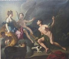 Dipinto ad olio su tela cm. 173 x 146