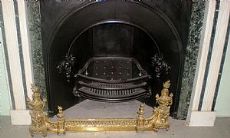 fermabraciere in ottone dorato napoleone III