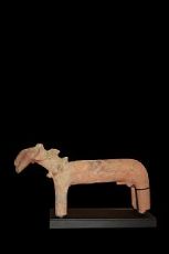 Quadrupede. Terracotta, Bambara, regione di Segou, Mali