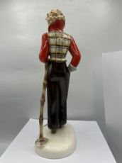 Scultura in bronzo dorato