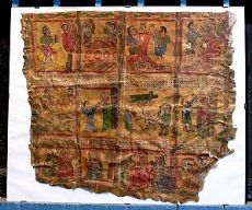 Pergamena sottovetro - Martirio dei santi