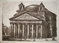Pantheon - Roma - L. Rossini 1820